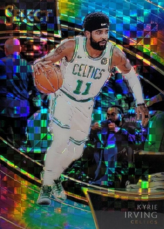 Kyrie Irving 2018 Select #225 Courtside Tie-Dye /25 PSA 10