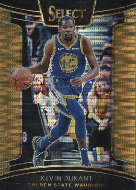 Kevin Durant 2018 Select #31 Concourse FOTL Neon Orange Pulsar /13 PSA 10