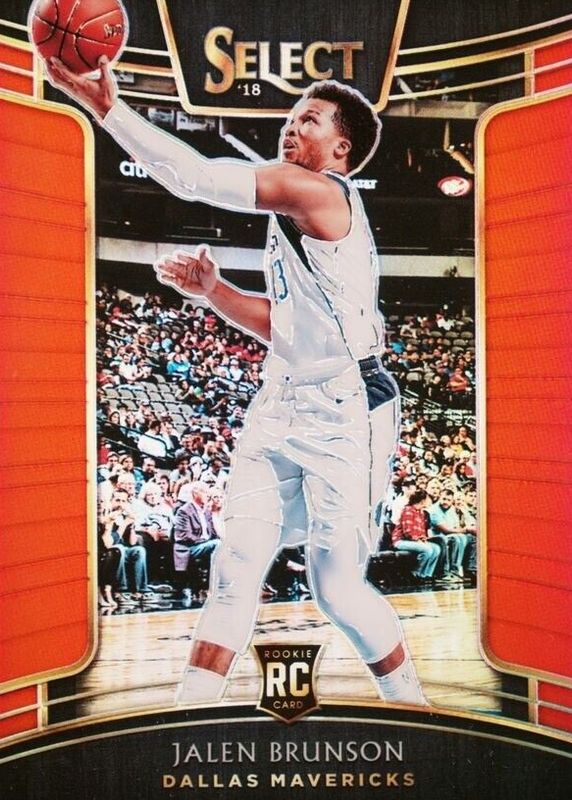 Jalen Brunson 2018 Select #8 Concourse Red /199 Rookie BGS 10 PRISTINE