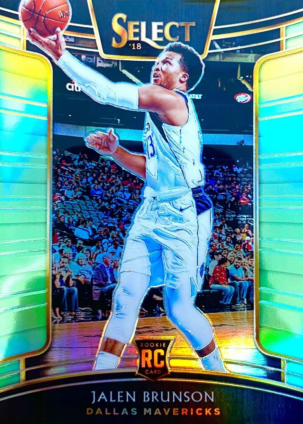 Jalen Brunson 2018 Select #8 Concourse Neon Green /75 Price Guide