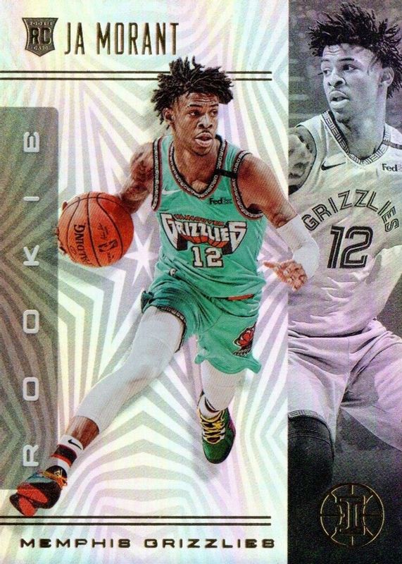 Ja Morant 2019 Illusions #161 Base Rookie RAW