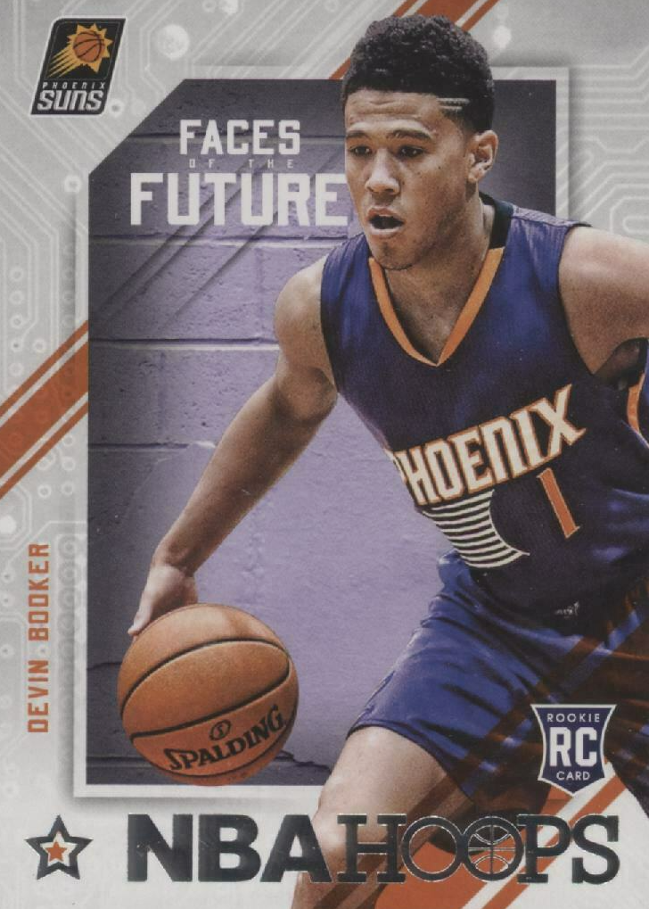Devin Booker 2015 Hoops #11 Faces of the Future Price Guide