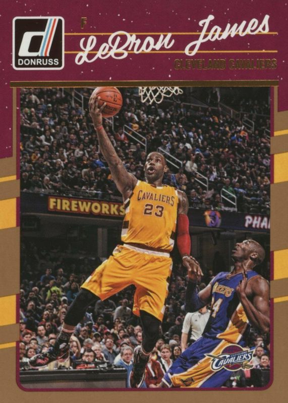 LeBron James 2016 Donruss #15 Base RAW