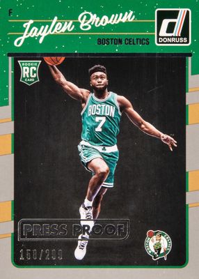 2016 Donruss #153 Press Proof Silver /299