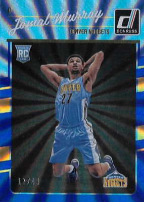 2016 Donruss #157 Blue Holo Laser /49