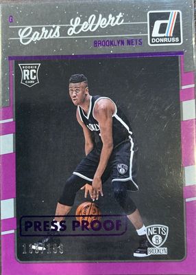 2016 Donruss #167 Press Proof Purple /199