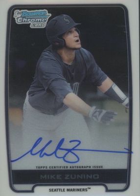 2012 Bowman Draft #BCA-MZ Chrome DP Auto (1st)