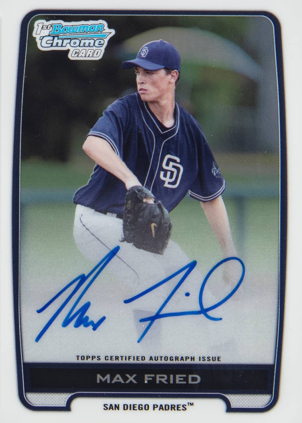 MAX FRIED RC 直筆 auto MLB 2018 Panini /49 MAX FRIED RC 直筆 auto