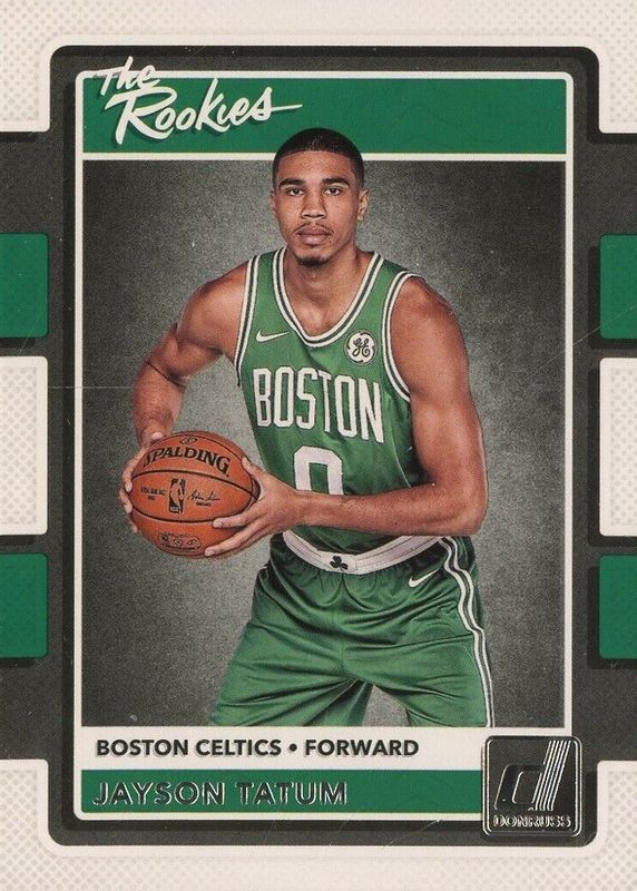 Jayson Tatum 2017 Donruss #3 The Rookies