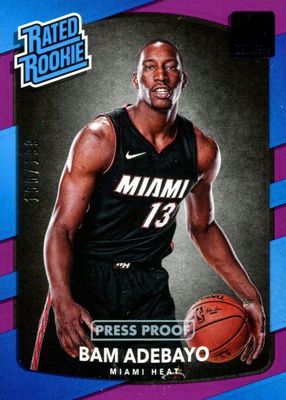 2017 Donruss #187 Press Proof Purple /199