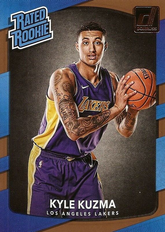 Kyle Kuzma 2017 Donruss #174 Base Rookie PSA 10