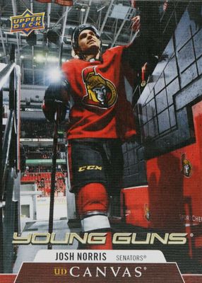 2020 Upper Deck #C111 Young Guns Canvas