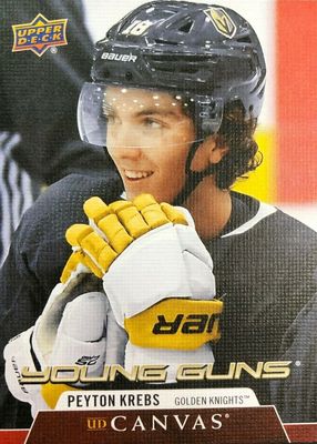 2020 Upper Deck #C112 Young Guns Canvas