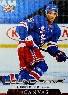 2020 Upper Deck #C235 Young Guns Canvas