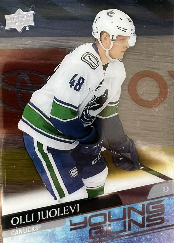 2020 Upper Deck #222 Young Guns - Clear Cut
