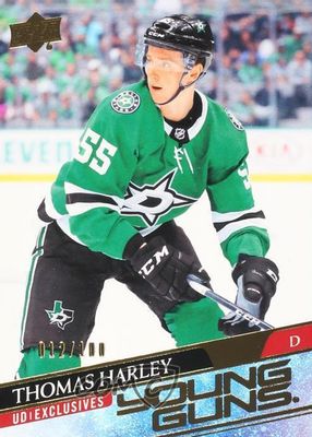 Thomas Harley 2020 Upper Deck #227 Young Guns Base Price