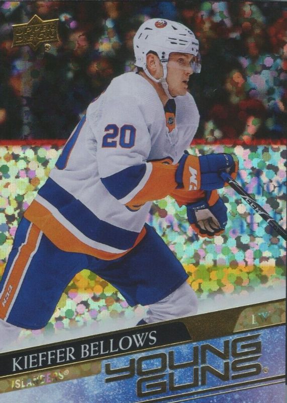 2020 Upper Deck #241 Young Guns - Speckled Rainbow Foil