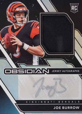 2020 Obsidian #201 Rookie Jersey Autographs (/100)