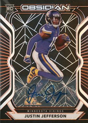 2020 Obsidian #109 Rookie Autographs - Electric Etch Orange (/75)