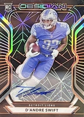2020 Obsidian #115 Rookie Autographs - Electric Etch Orange (/75)