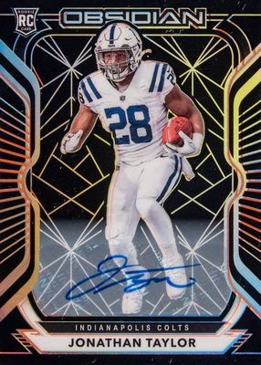 2020 Obsidian #116 Rookie Autographs - Electric Etch Orange (/75)