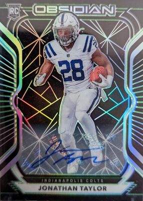 2020 Obsidian #116 Rookie Autographs - Electric Etch Green (/50)