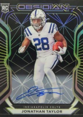 2020 Obsidian #116 Rookie Autographs - Electric Etch Yellow (/25)