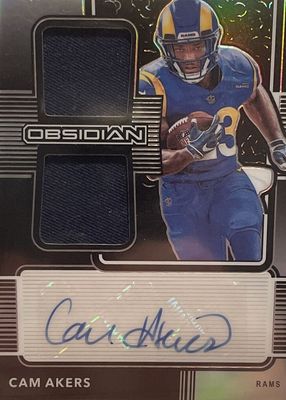 2020 Obsidian #RJI-21 Rookie Jersey Ink (/150)