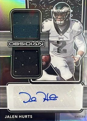 2020 Obsidian #RJI-22 Rookie Jersey Ink (/150)