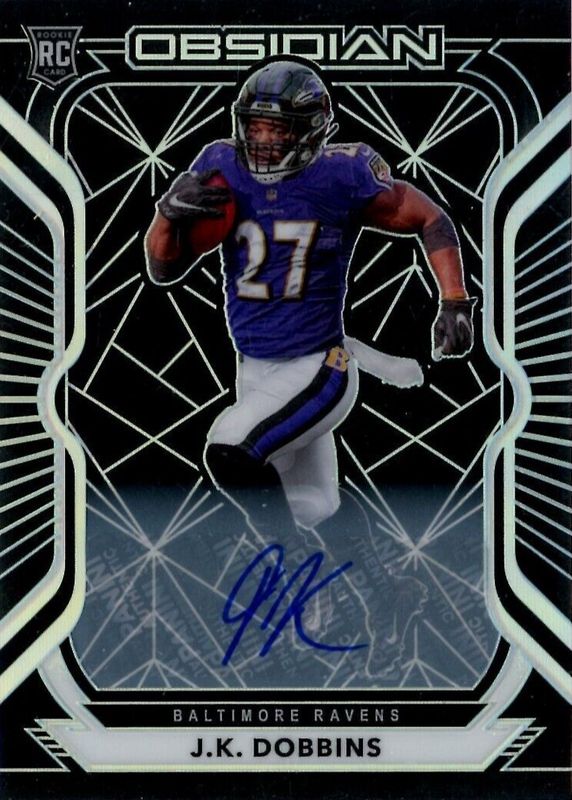 2020 Obsidian #123 Rookie Autographs (/150)