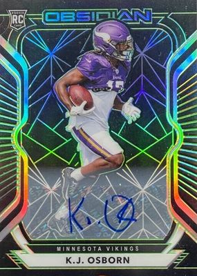 2020 Obsidian #195 Rookie Autographs - Electric Etch Green (/50)