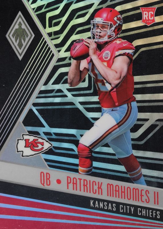 Patrick Mahomes II 2017 Phoenix #104 Black /10 Rookie SGC 9.5