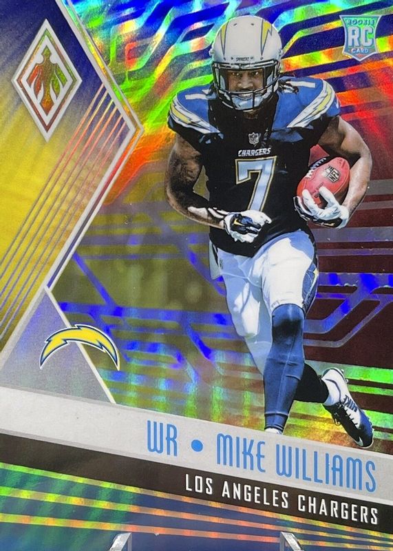 Mike Williams 2017 Phoenix #122 Color Burst Rookie SGC 10