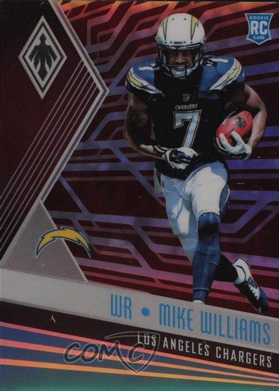 Mike Williams 2017 Phoenix #122 Red /299 Rookie RAW