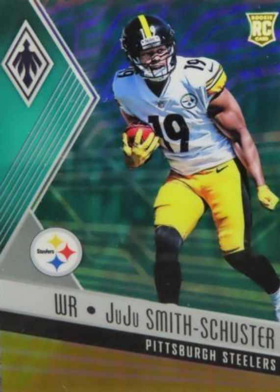 JuJu Smith-Schuster 2017 Phoenix #125 Green /25 Rookie PSA 10