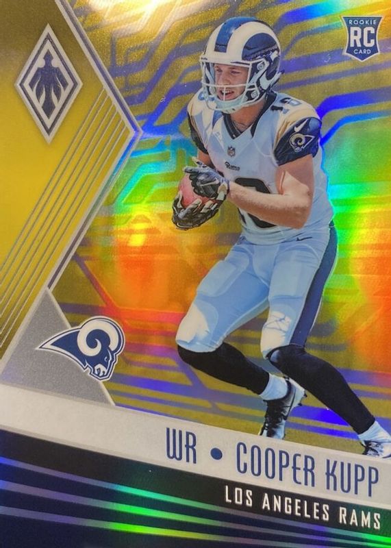 Cooper Kupp 2017 Phoenix #133 Yellow /75 Rookie RAW