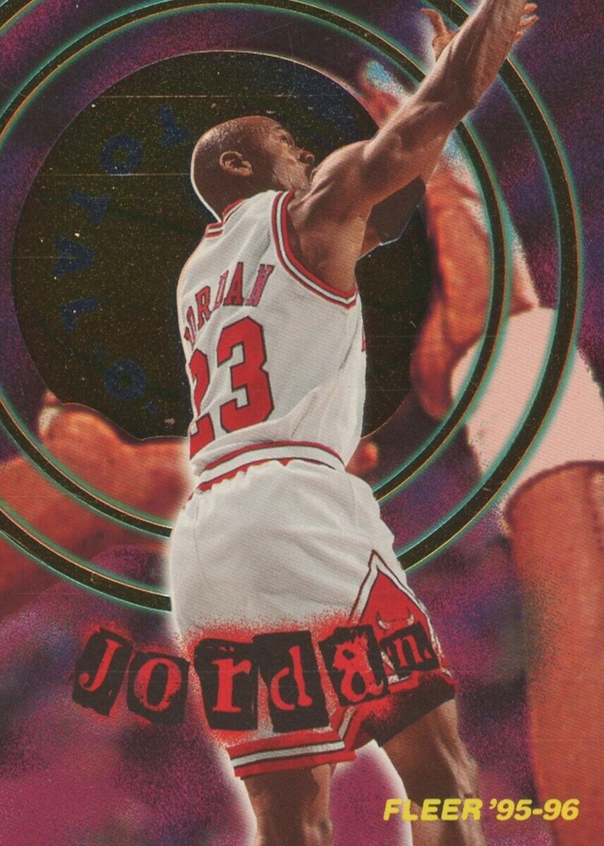 Michael Jordan 1995 Fleer #2 Total O PSA 9 Price Guide - Sports 