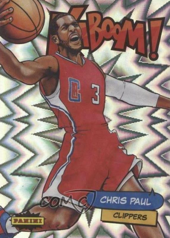 Chris Paul 2015 Excalibur #8 Kaboom! BGS 8