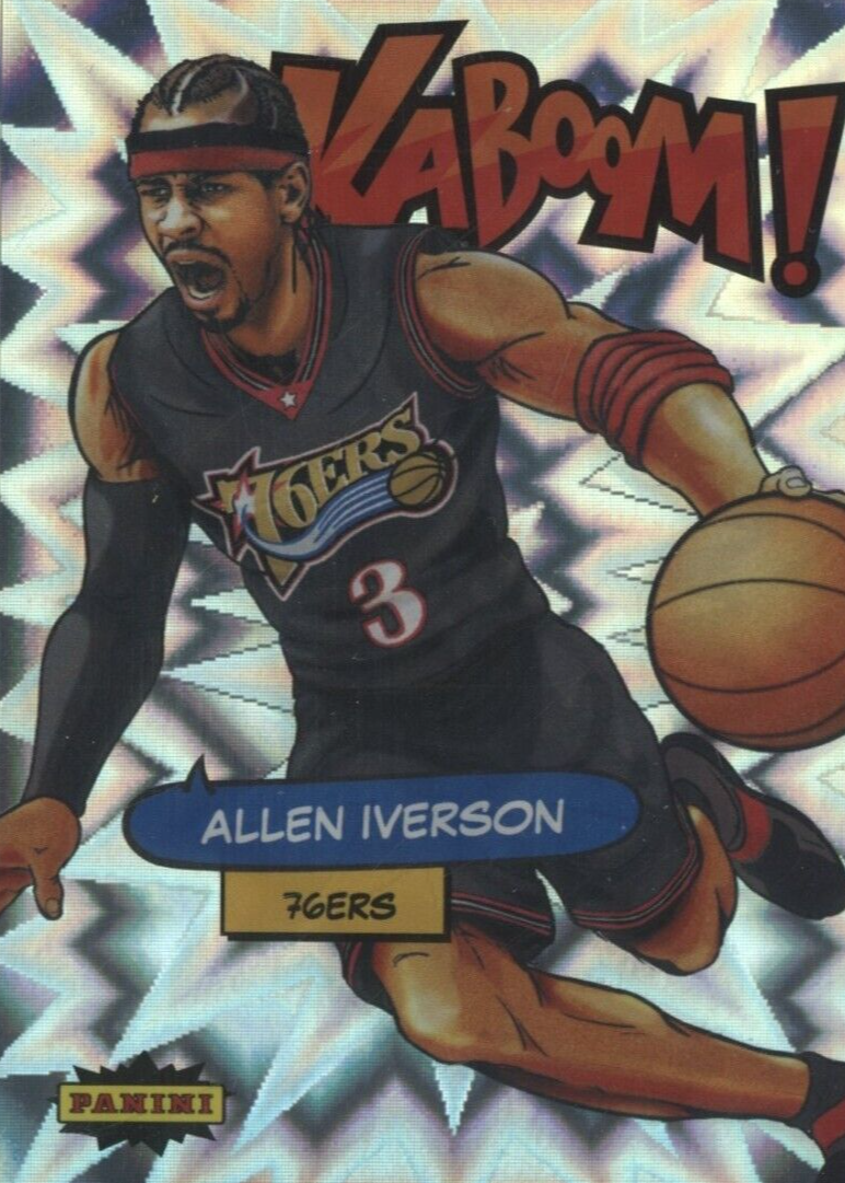 Allen Iverson 2015 Excalibur #21 Kaboom! /(SSP) Price Guide