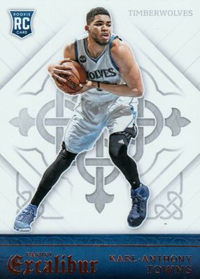 Karl-Anthony Towns 2015 National Treasures #101 Rookie Patch