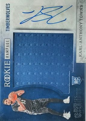 2015 Excalibur #RR-KAT Rookie Rampage Jumbo Jersey Autographs