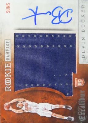 2015 Excalibur #RR-DBK Rookie Rampage Jumbo Jersey Autographs