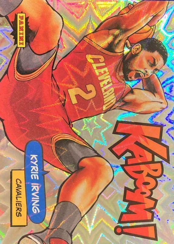 Kyrie Irving 2015 Excalibur #3 Kaboom! BGS 8.5