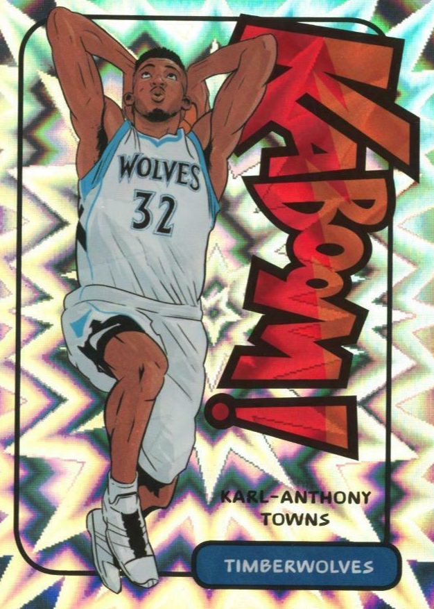 Karl-Anthony Towns 2016 Excalibur #13 Kaboom! /(SSP) Price