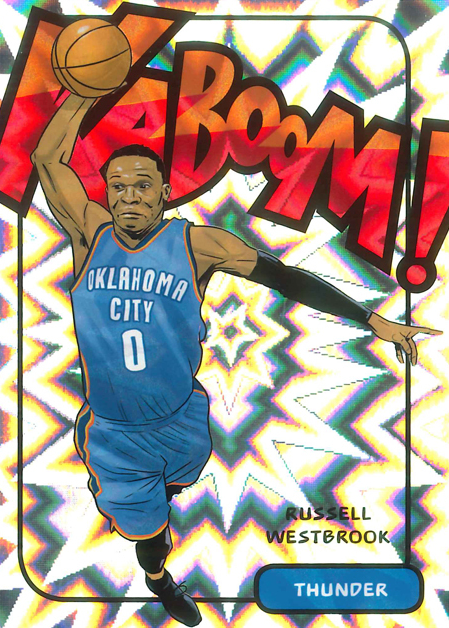 シングルカード Westbrook kaboom panini rockets 329_68_2996_K_RWS