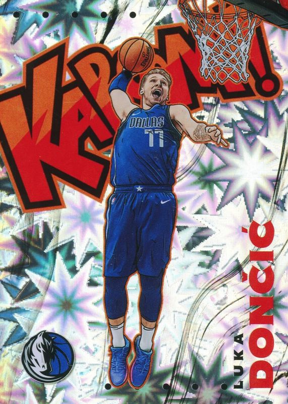 Luka Doncic 2019 Crown Royale #15 Kaboom! PSA 9