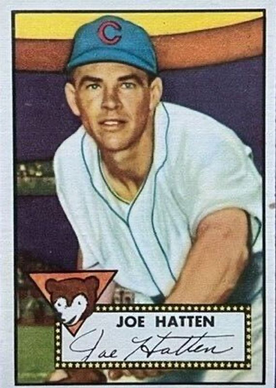 Joe Hatten 1952 Topps #194 Base