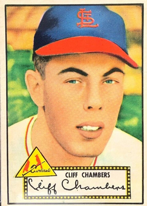 Cliff Chambers 1952 Topps #68 Base SGC 7