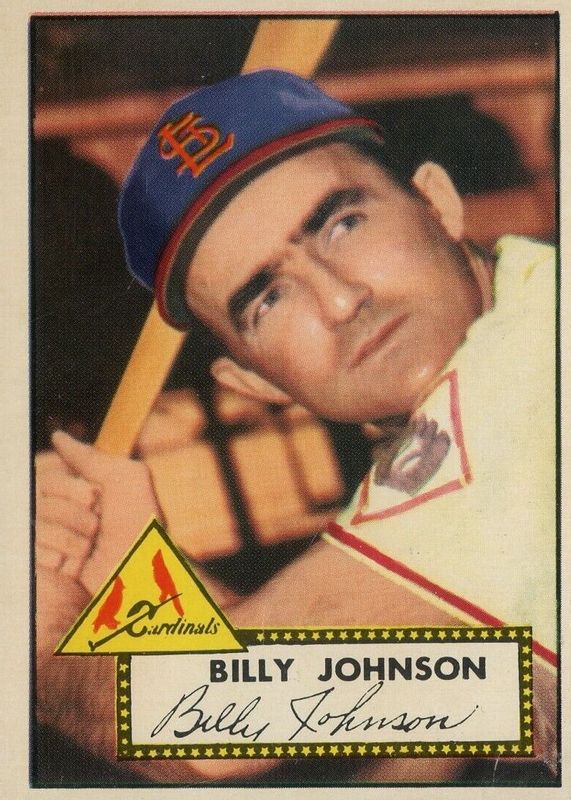 Billy Johnson 1952 Topps #83 Base SGC 7.5