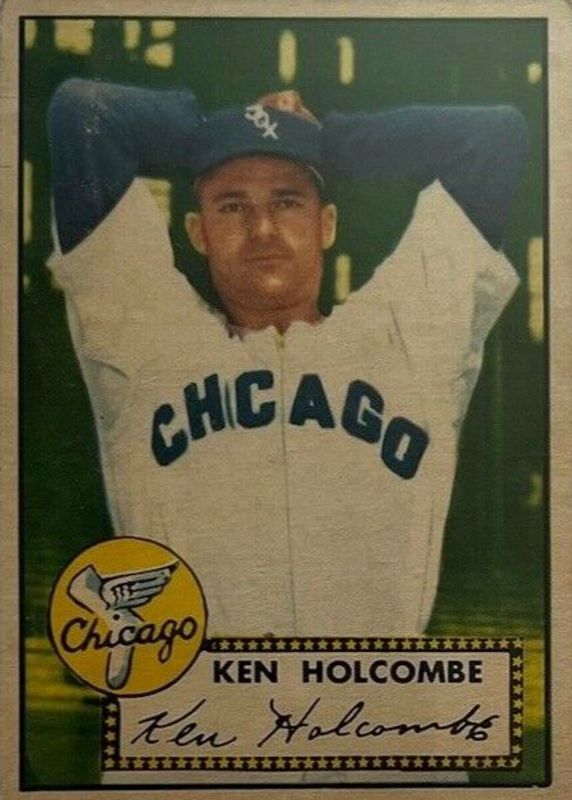 Ken Holcombe 1952 Topps #95 Base PSA 7